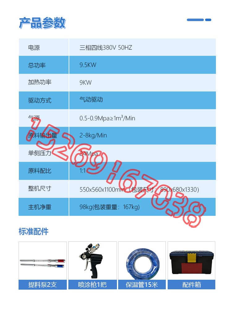 JX-IIIH氣動(dòng)聚氨酯噴涂機(jī)詳情圖5