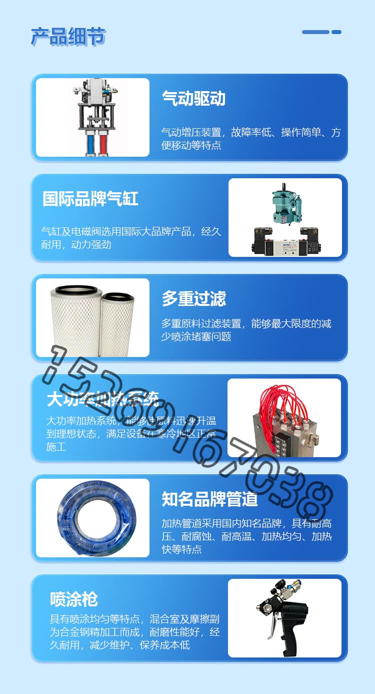 JX-IIIH氣動(dòng)聚氨酯噴涂機(jī)詳情圖6